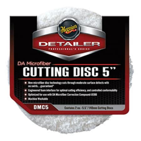 Meguiars Meguiar's DA Microfiber Cutting Disc 5 in. ME335568